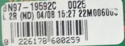 MAIN PARA SMART TV SAMSUNG 4K / NUMERO DE PARTE BN94-17577V / BN41-03014A / BN9417577V / 17577V / BN97-19592C / PANEL CY-TB050HMAV1H / DISPLAY BN96-52426A / BN96524296A / MODELO QN50Q80BDFXA - Imagen 4